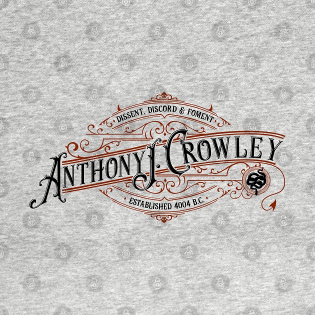 Good Omens: Anthony J. Crowley by firlachiel